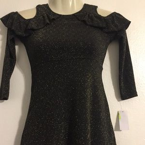 Special Editions Girls glitter dress size 6-6X NEW